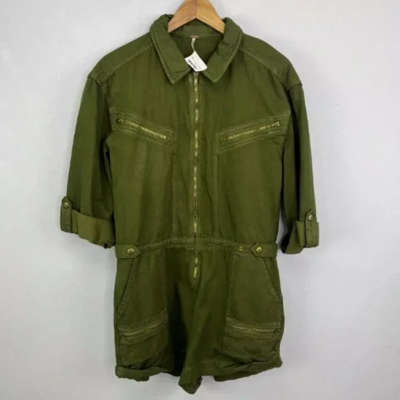 Free People Isla Flight Romper - Picture 2 of 16